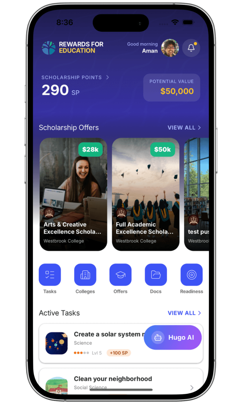 RFE student app